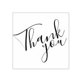 'Danke', moderne Schrift Gummistempel (Prägung)