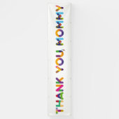 Danke, Mommy Colorful Banner (Vertikal)