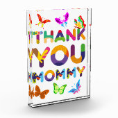 Danke, Mommy Colorful Fotoblock (Links)