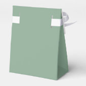 Danke Monogram Gastgeschenk Bag Geschenkschachtel (Rückseite)