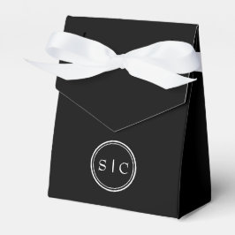 Danke Monogram Gastgeschenk Bag Geschenkschachtel