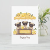 Danke Mops Hogs Lemonade Stand (Stehend Vorderseite)