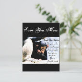 Danke Mother_ Postkarte (Stehend Vorderseite)