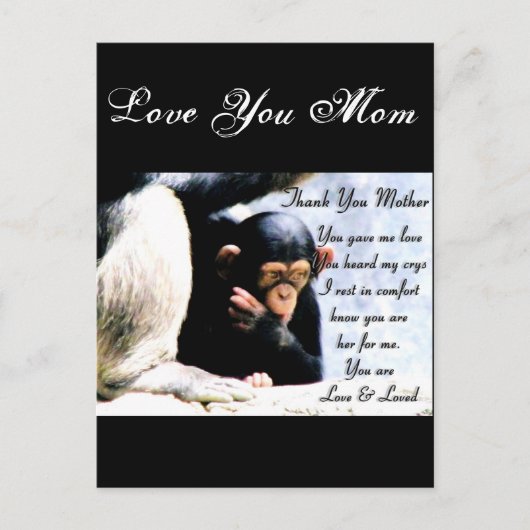 Danke Mother_ Postkarte (Vorderseite)