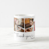 Danke Musiklehrer 4 Foto Modern Kaffeetasse (Mittel)
