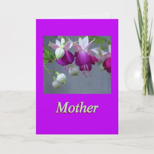 "Danke, Mutter"/ Muttertag Dankeskarte (Vorderseite)