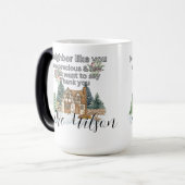 Danke Nachbarn Herz Weihnachten 2025 Verwandlungstasse (Vorderseite Links)