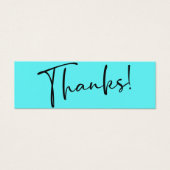 Danke! Neon Modern Discount mit QR-Code Einfügen (Vorderseite)