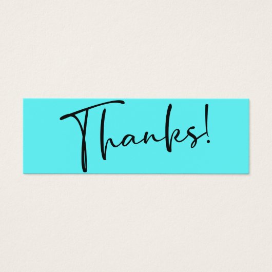 Danke! Neon Modern Discount mit QR-Code Einfügen (Vorderseite)