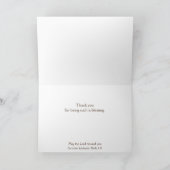 Danke Niedlich Kangaroo Animal & Scripting Karte (Innenseite)