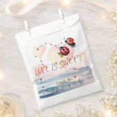 Danke, Niedliches Paar, Liebe ist süße Hochzeit Geschenktütchen (Ausgeschnitten)