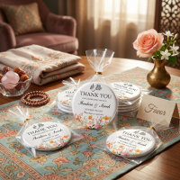 Danke nikah muslimische Hochzeit Geschenk floral
