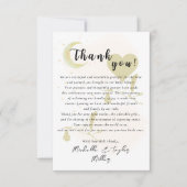 Danke Note Card Oh Babies! Neutrale Twins (Vorderseite)