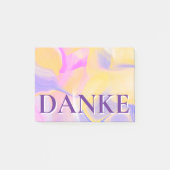 Danke Notizen Notizen (Vorderseite)