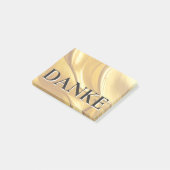 Danke Notizen Post-it Notes (angewinkelt)