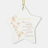 Danke Nurse Practitioner, Brown Keramik Ornament (Links)