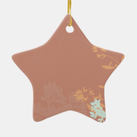 Danke Nurse Practitioner, Brown Keramik Ornament (Hinten)