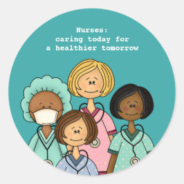 Danke, Nurse Stickers