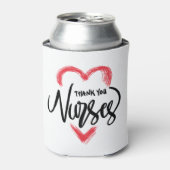 Danke, Nurses | Aufwertung der Krankenversicherung Dosenkühler (Kanne Vorderseite)