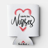 Danke, Nurses | Aufwertung der Krankenversicherung Dosenkühler (Rückseite)