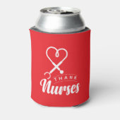 Danke Nurses Dosenkühler (Kanne Rückseite)