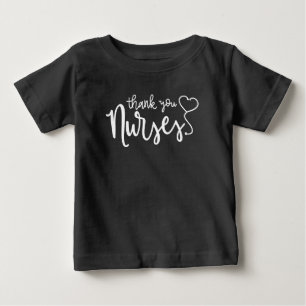 Danke Nurses Extravagantes Skript Baby T-shirt