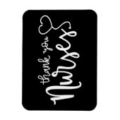 Danke, Nurses | Extravagantes Skript Magnet (Vertikal)