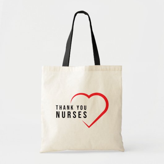 Danke, Nurses | Heart Red Tragetasche (Vorne)