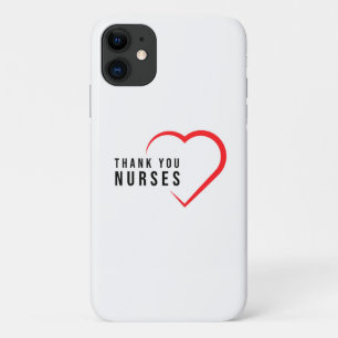 Danke Nurses Herz Rot Case-Mate iPhone Hülle