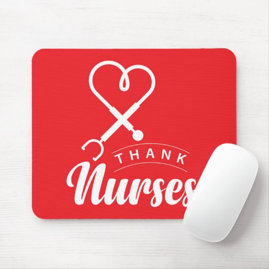 Danke Nurses Mousepad (Mit Mouse)
