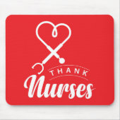 Danke Nurses Mousepad (Vorne)