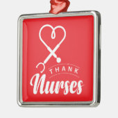 Danke Nurses Ornament Aus Metall (Links)