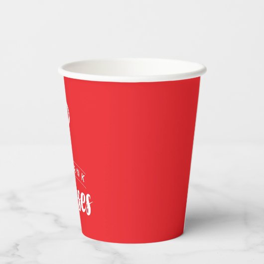 Danke Nurses Pappbecher (Rückseite)