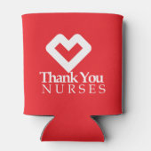 Danke, Nurses | Rotes Herz Dosenkühler (Rückseite)