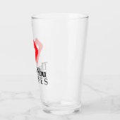 Danke Nurses| Rotes Herz Glas (Links)