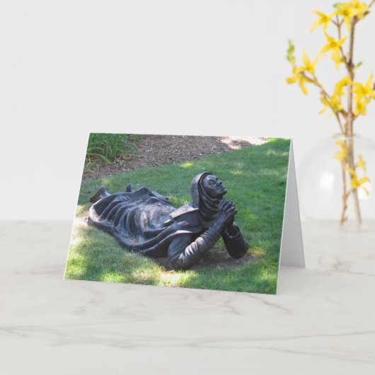 Danke, Omaha, NE - Grußkarte Karte (Gelbe Blume)