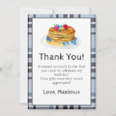 Danke Pancake Birthday Card (Vorderseite)
