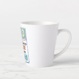 Danke Papa, dass du immer Ja gesagt hast, wenn Mam Milchtasse
