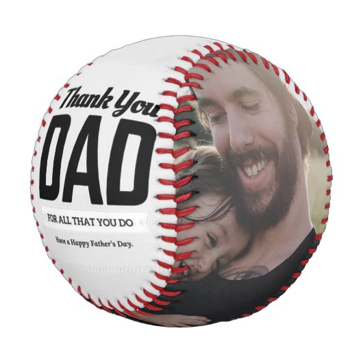 Danke, Papa, Foto Baseball (Schrägansicht)