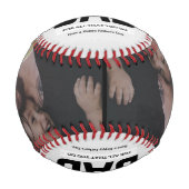 Danke, Papa, Foto Baseball (Vorderseite)