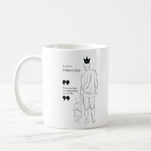 Danke, Papa, immer auf meiner Seite zu sein Kaffeetasse