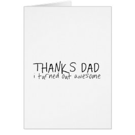 Danke Papa... Vatertagsgeschenk