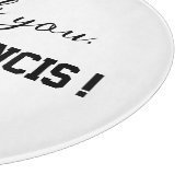 Danke, Papst Franziskus ist gestorben! Schneidebrett (Ecke)