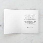 Danke!/Paramedic/EMT Dankeskarte (Innenseite)