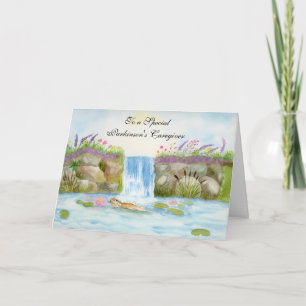 Danke Parkinson Betreuer Otter Woodland  Karte