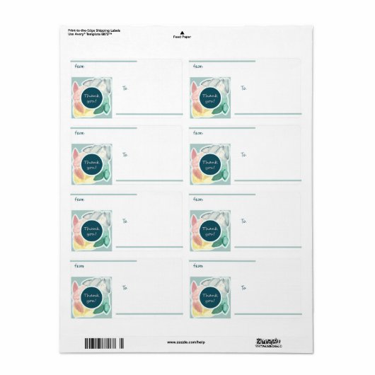 Danke - Pastel Aquamarin Tropical (Vorne)