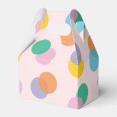 Danke Pastel Confetti Geschenkschachtel (Rückseite)