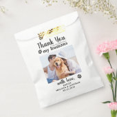 Danke Pet Foto Doggie Dog Leckerei Hochzeit Geschenktütchen (Versiegelt)