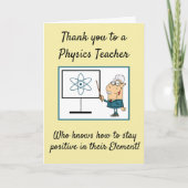 Danke Physiklehrer (Vorderseite)