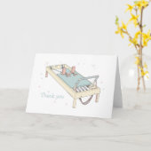 Danke Pilates Reformer Karte (Gelbe Blume)